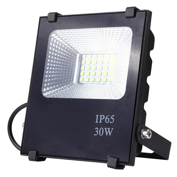 30W IP65 Waterproof LED Floodlight , 2700-6500K SMD-5054 Lamp, AC 85-265V(White Light)