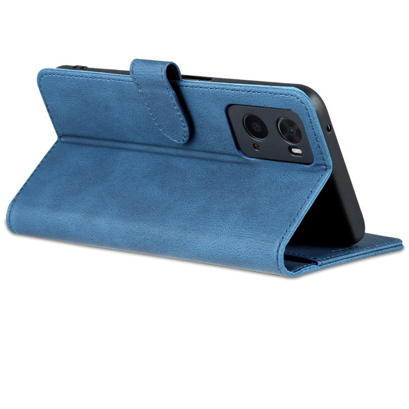 OPPO A36 4G/A76 4G(Global) AZNS Dream II Skin Feel Horizontal Flip Leather Case(Blue)