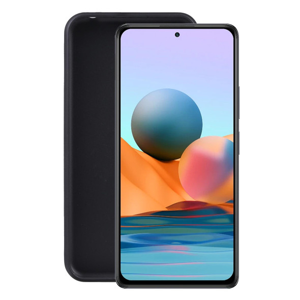 TPU Phone Case - Xiaomi Redmi Note 10 Pro (India)(Pudding Black)