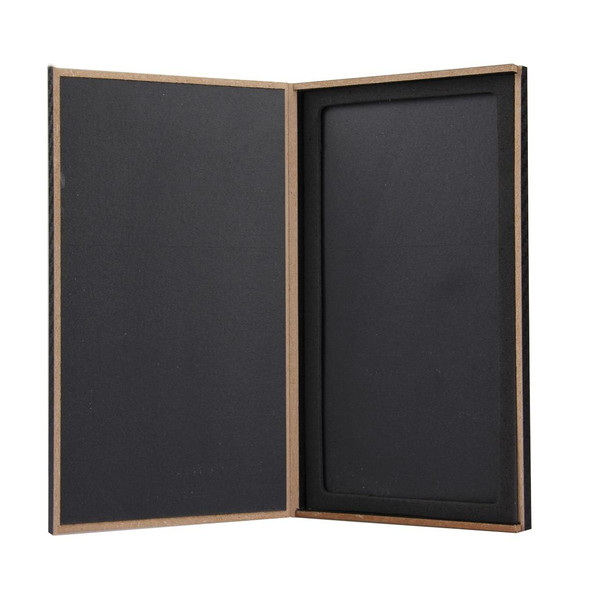 Tempered Glass Film Screen Protector Package Packing Wooden Box, Inner Size: 15.2 x 7.6 x 0.3 cm