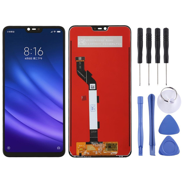 LCD Screen and Digitizer Full Assembly for Xiaomi Mi 8 Lite(Black)