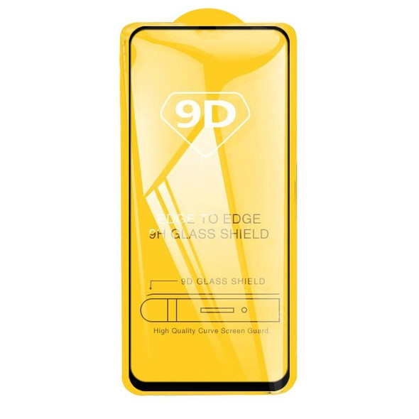 OPPO A93 2020 25 PCS 9D Full Glue Full Screen Tempered Glass Film