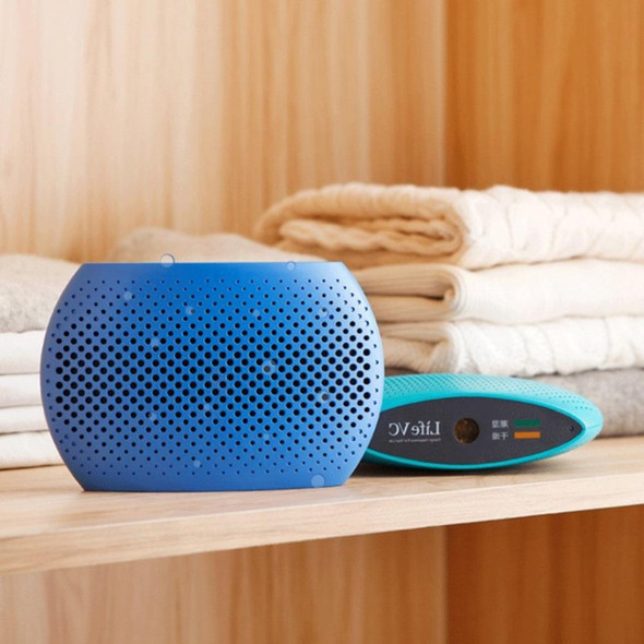 INVITOP Portable Household Wardrobe Piano Moisture-proof Dehumidifier Air Moisturizing Dryer Moisture Absorber, US Plug (Blue)