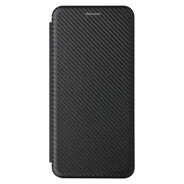 Xiaomi Mi 11 Pro Carbon Fiber Texture Magnetic Horizontal Flip TPU + PC + PU Leather Case with Card Slot(Black)