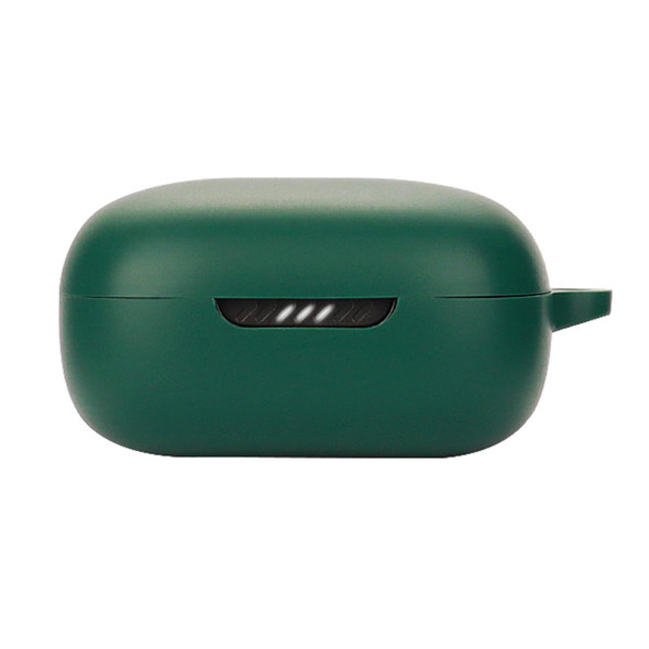 Bluetooth Earphone Silicone Protective Case - JBL Live Free 2 TWS(Dark Green)