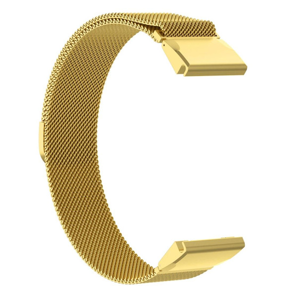 Garmin Fenix 6X Milanese Watch Band(Gold)