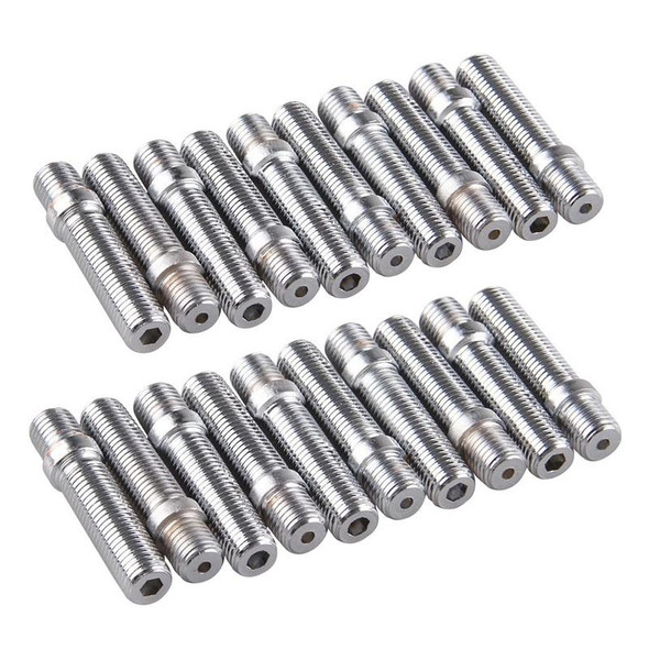 20 PCS 5cm Universal Car Modification Extended Wheels Stud Conversion M12x1.5 to M12x1.5 Screw Adapter LN032 LN033 LN044