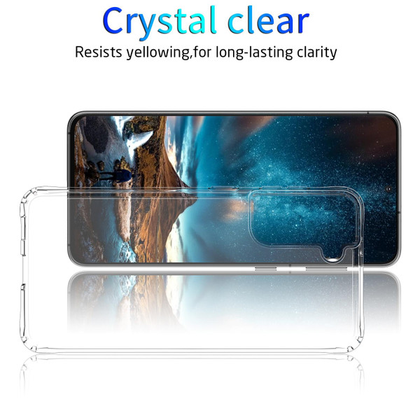 Samsung Galaxy S21 Ultra 5G Shockproof Thickening Acrylic Protective Case(Transparent)