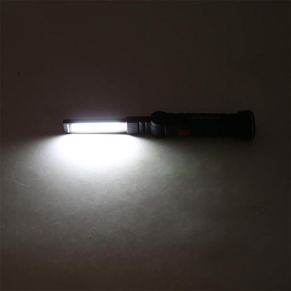 Handheld Movable Work Lights USB Charging Multi-functional and Folding Emergency COB LED Lights, Size:14.8 x 4.7cm(Black)