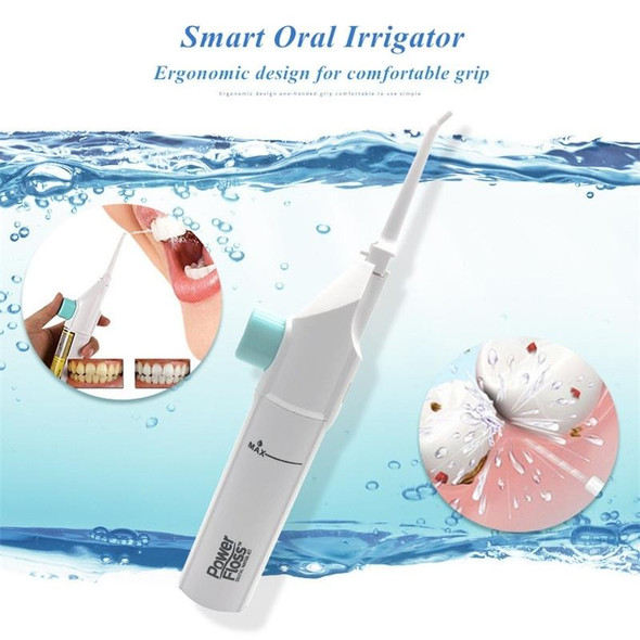 Dental Hygiene Oral Irrigator Dental Floss Oral Power Water Jet Pick Cleaning Irrigator Tooth Mouth Denture Cleaner Care, Pack:Color box