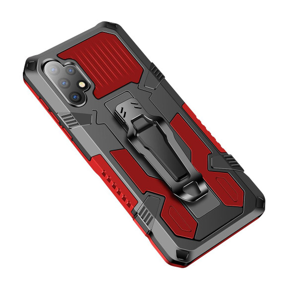 Samsung Galaxy A32 4G Armor Warrior Shockproof PC + TPU Protective Case(Red)