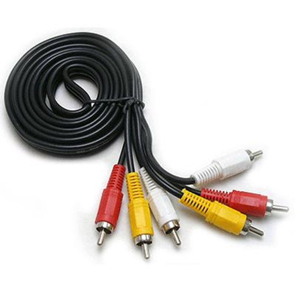 Good Quality Audio Video Stereo RCA AV Cable, Length: 5m