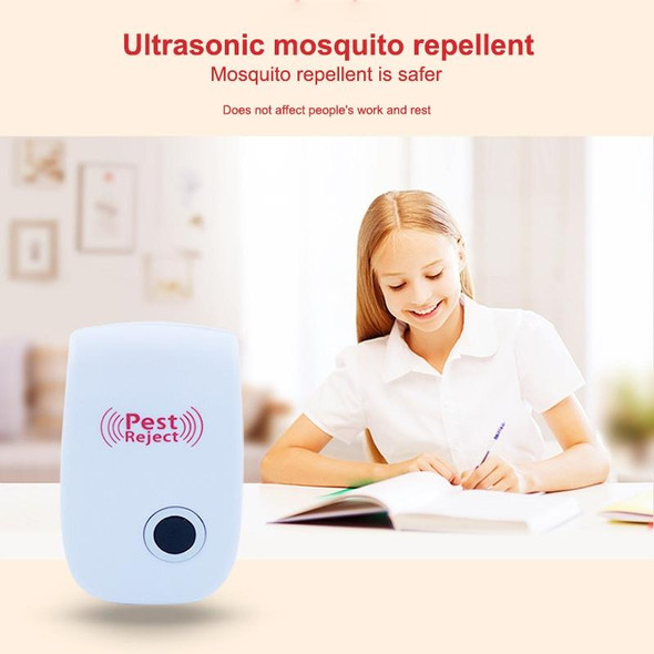 Ultrasonic Electronic Cockroach Mosquito Pest Reject Repeller,EU Plug