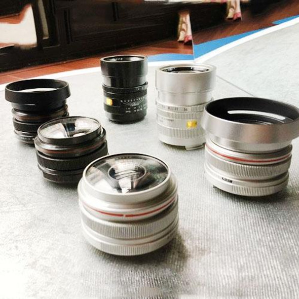 6 PCS Non-Working Fake Dummy DSLR Camera Lens Model Photo Studio Props