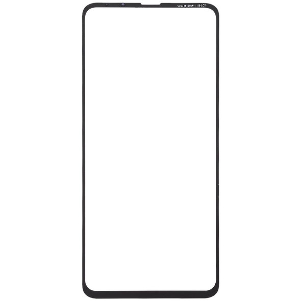 Front Screen Outer Glass Lens for Xiaomi Mi Mix 3(Black)