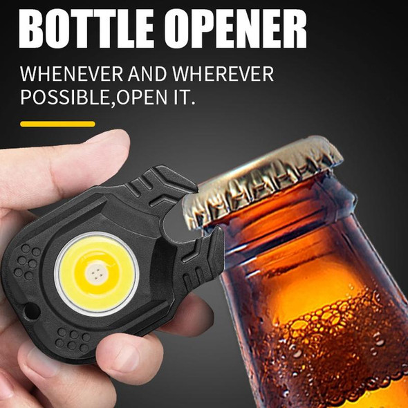 E-SMARTER W5129 Mini Strong Light Portable Flashlight, Specification: With Keychain