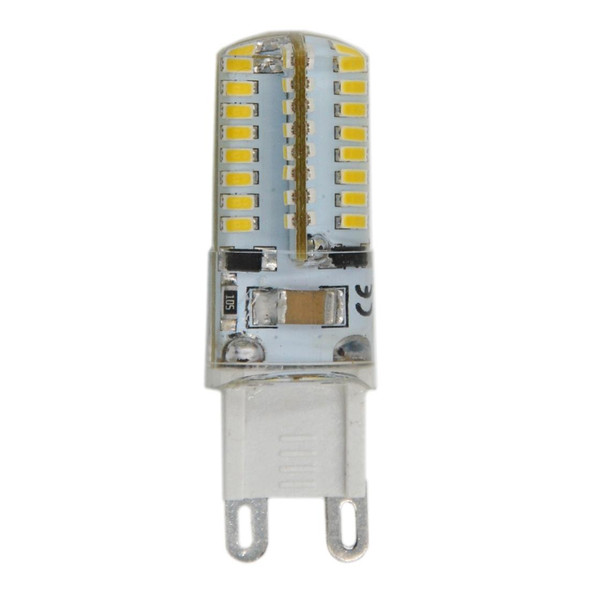 G9 4W 210LM  64 LED SMD 3014 Silicone Corn Light Bulb, AC 110V (Warm White)