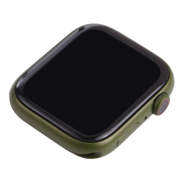 Black Screen Non-Working Fake Dummy Display Model - Apple Watch Series 7 45mm, - Photographing Watch-strap, No Watchband (Green)