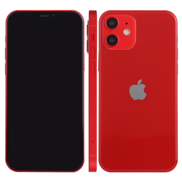 Black Screen Non-Working Fake Dummy Display Model for iPhone 12 (6.1 inch), Light Version(Red)