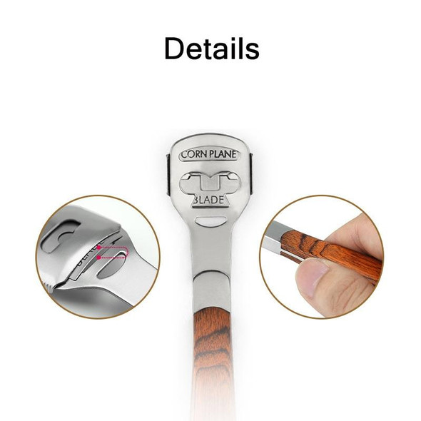 Pedicure Knife - Dead Skin Calluses Tool Set, Specification: Stainless Steel Iron Box