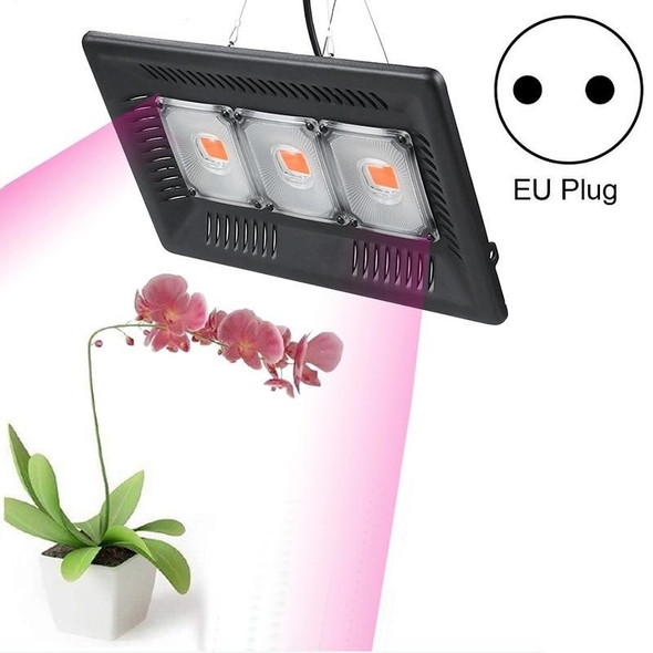 150W Ultra-Thin LED Plant Light, Full Spectrum COB Growth Light, Vegetable, Fruit & Flower Greenhouse Fill Light With Plug, Specification:EU Plug