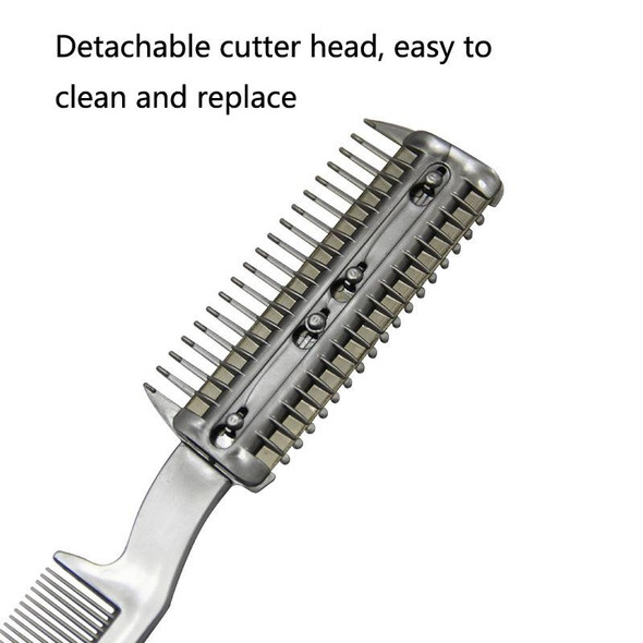 92502 2 PCS Pet Cleaning Dead Hair Hair Removal Knife Soft Hair Removal Comb