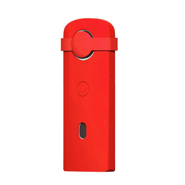 PULUZ Silicone Protective Case with Lens Cover for Ricoh Theta SC2 360 Panoramic Camera(Red)