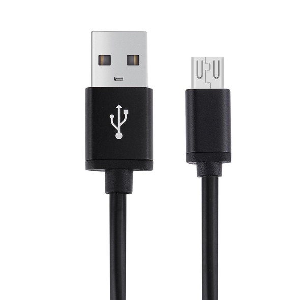 1M 3A Micro USB to USB Data Sync Charging Cable, - Samsung, HTC, Sony, Huawei, Xiaomi, Meizu and other Android Devices with Micro USB Port, Diameter: 4 cm(Black)