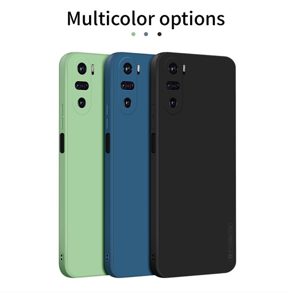 Xiaomi Redmi K40 / K40 Pro / K40 Pro+/Poco F3/ Mi 11i / Mi 11X PINWUYO Touching Series Liquid Silicone TPU Shockproof Case(Black)