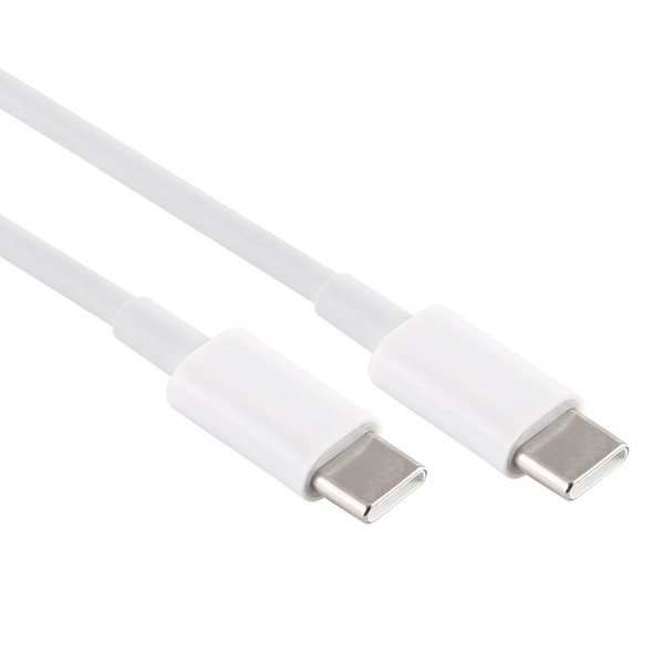 PD 5A USB-C / Type-C Male to USB-C / Type-C Male Fast Charging Cable, Cable Length: 2m (White)
