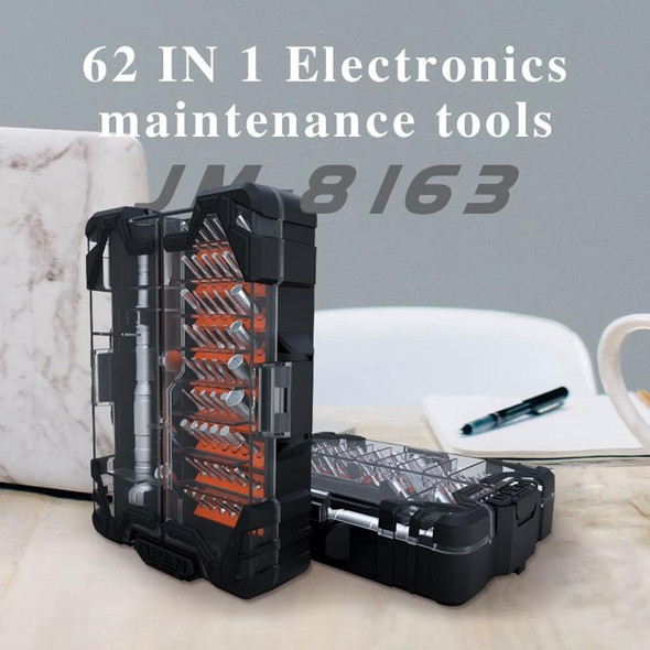 JAKEMY JM-8163 62 in 1 Multi-functional Screwdriver Set Repair Tool