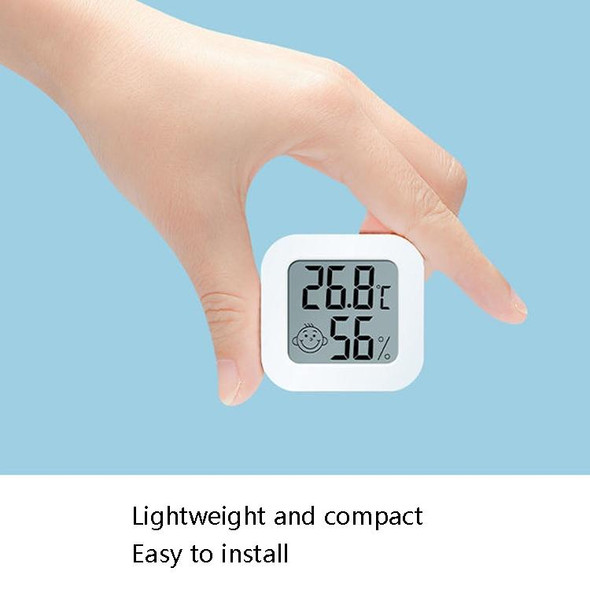 Temperature And Humidity Measuring Baby Room Temperature Meter(White)