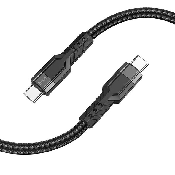 hoco U110 60W USB-C / Type-C to USB-C / Type-C Charging Data CableLength1.2m(Black)