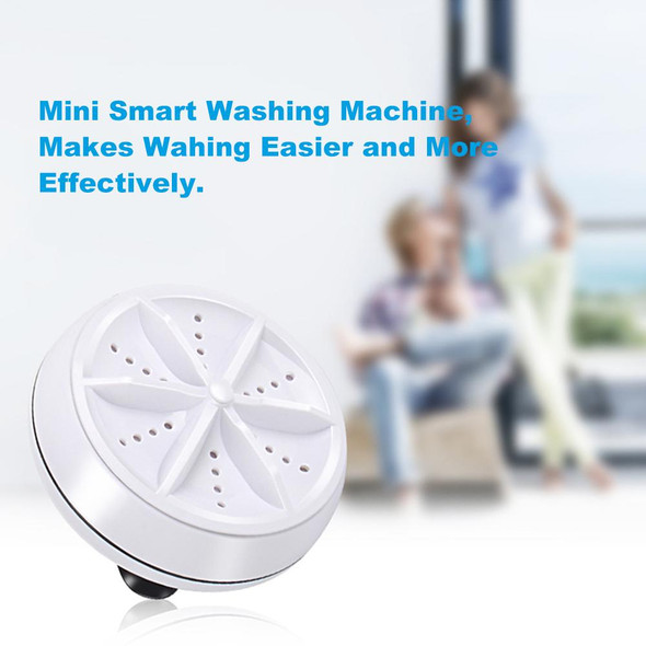 Ultrasonic Turbine Mini Washing Machine