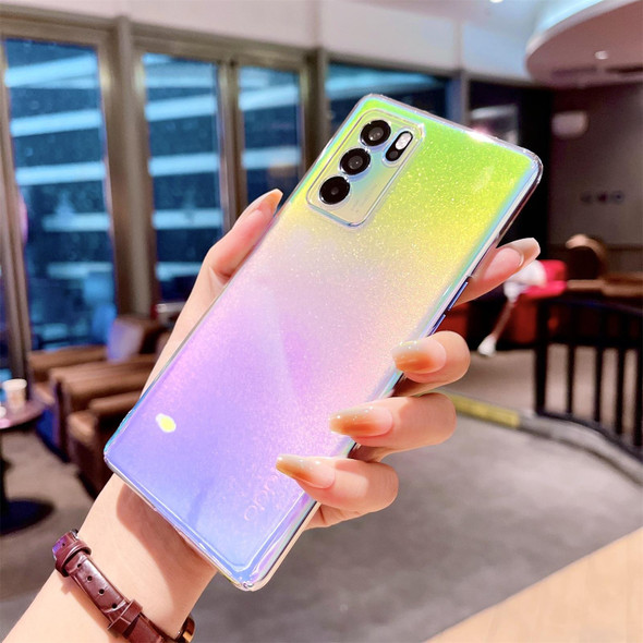 OPPO Reno6 Pro 5G Colorful Electroplating PC Protective Case