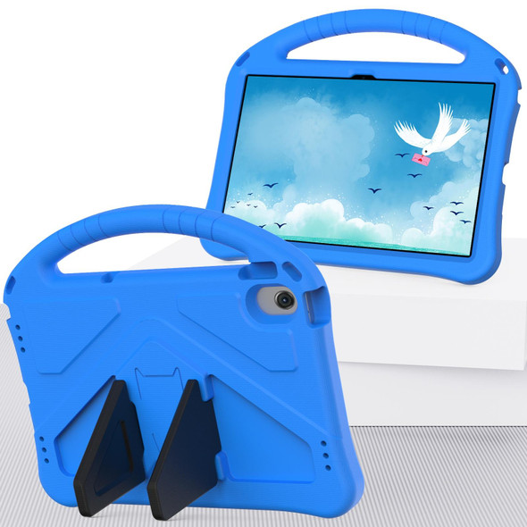 Lenovo Tab M10 Plus 10.6 3rd Gen TB125FU 2022 EVA Shockproof Tablet Case with Holder(Blue)