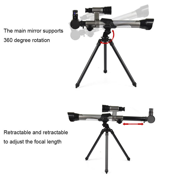 20-40 X Objective Lens Science and Education Telescope Toys(C2130)