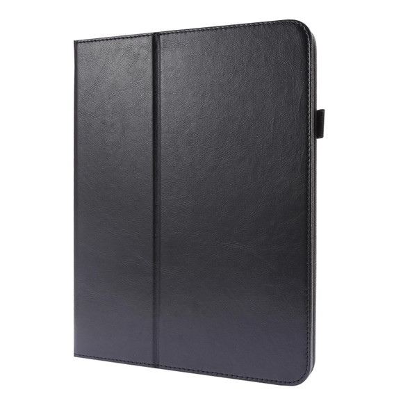 iPad Pro 11 inch /iPad Air 2022 / 2020 10.9 Crazy Horse Texture Horizontal Flip Leather Case with 2-folding Holder & Card Slot(Black)