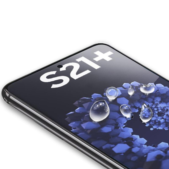 Samsung Galaxy S21+ 5G mocolo 0.33mm 9H 2.5D Full Glue Tempered Glass Film, Support Fingerprint Unlock