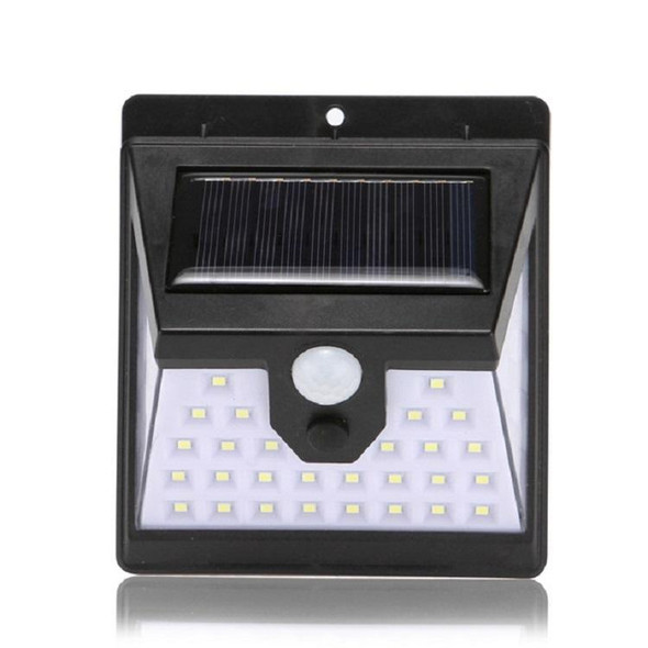 40 LEDs Solar Outdoor Body Induction Lamp IP65 Waterproof Wall Street Light