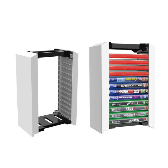 DOBE TP5-0520 Console Game Cd Storage Rack Can Accommodate 12 Double-Layer Disc Racks - PS5