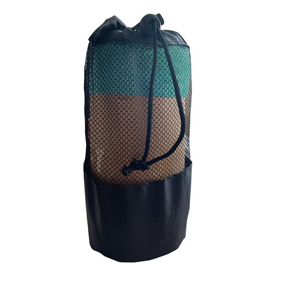 Microfiber Eco-friendly Non-slip Towel Foldable Yoga Mat Sports Drape, Size: 183 x 63cm(Purple)