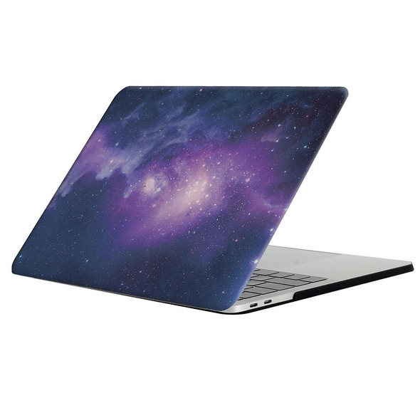 2016 New Macbook Pro 13.3 inch A1706 & A1708 Blue Starry Sky Pattern Laptop Water Decals PC Protective Case