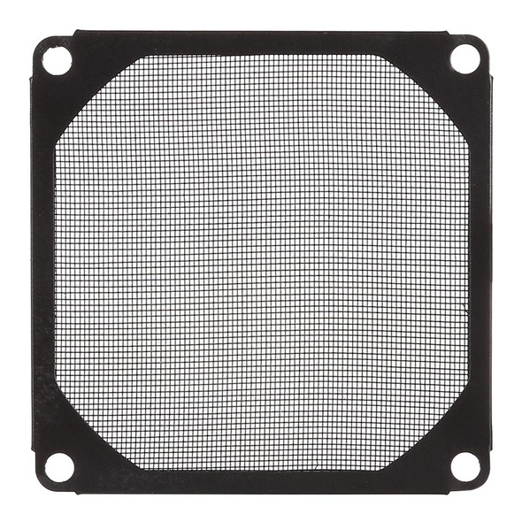 8cm Black Fan Dust Filter Computer Fan Aluminum Dustproof Cover