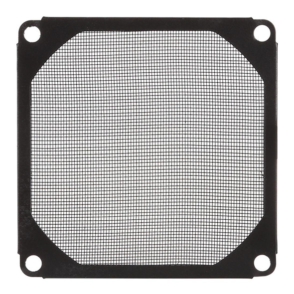 8cm Black Fan Dust Filter Computer Fan Aluminum Dustproof Cover