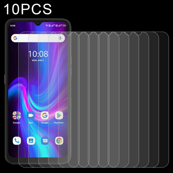 10 PCS 0.26mm 9H 2.5D Tempered Glass Film - UMIDIGI F3 SE