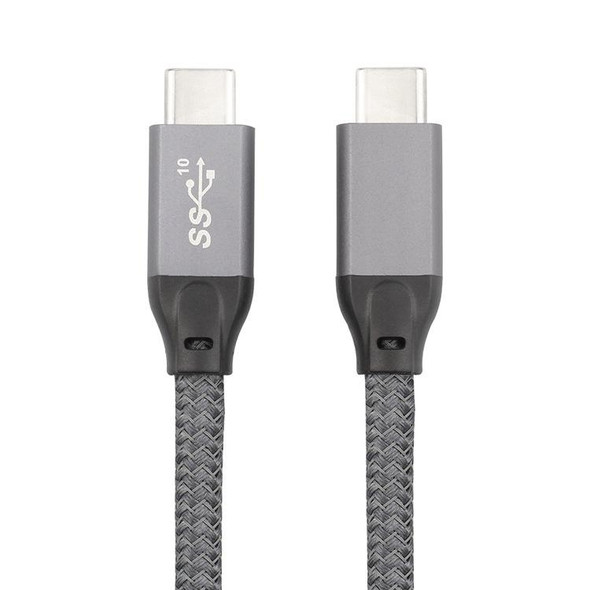 100W USB-C / Type-C Male to USB-C / Type-C Male Full-function Data Cable with E-mark, Cable Length:0.5m