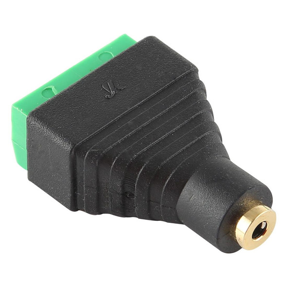 2.5mm Female Plug 4 Pin Terminal Block Stereo Audio Connector