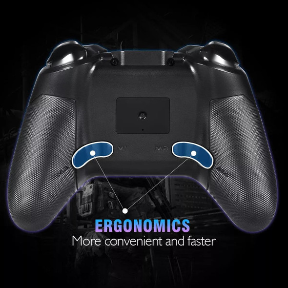EasySMX ESM-9110 Wireless Joystick Game Controller for Nintendo Switch / PC / PS3 / Android(Black)