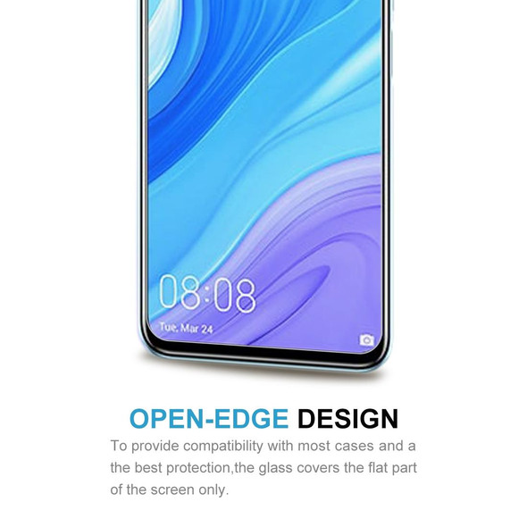 10 PCS 0.26mm 9H Surface Hardness 2.5D Explosion-proof Tempered Glass Non-full Screen Film - Huawei Y9s